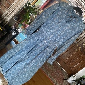 Vintage Liz wear paisley dress